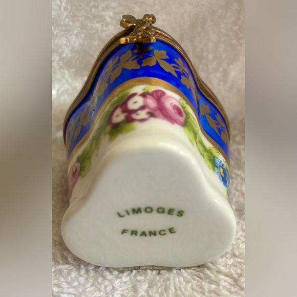 NWT Vintage LIMOGES FRANCE SMALL TRINKET BOX - Picture 3 of 7
